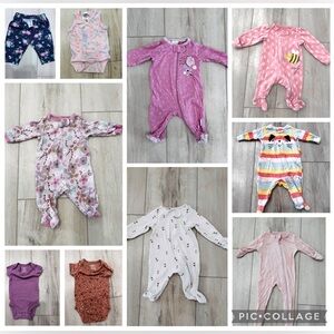 Girl newborn bundle